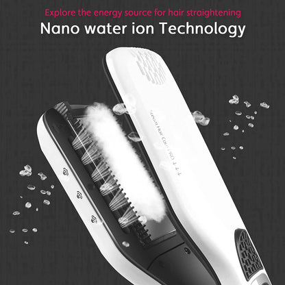 Pro Hair Flat Iron Electric Tourmaline Vapor - By Bellius
