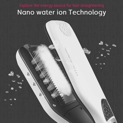 Pro Hair Flat Iron Electric Tourmaline Vapor - By Bellius