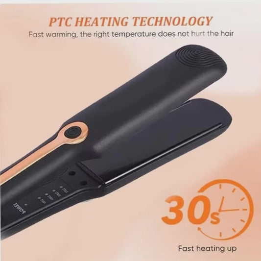 Flat Iorn Straightener And Curler ceramic High Heat - By Belliuz